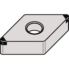 Kennametal - DNGA433 Grade KBH10 CBN Turning Insert - 55° Diamond, 1/2" Inscr Circle, 3/16" Thick, 3/64" Corner Radius - Benchmark Tooling