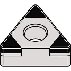 Kennametal - TNGA333 MT Grade KBH10 CBN Turning Insert - 60° Triangle, 3/8" Inscr Circle, 3/16" Thick, 3/64" Corner Radius - Benchmark Tooling