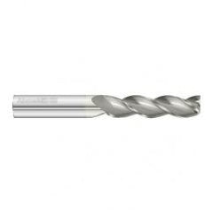 5/8 Dia. x 5 Overall Length 3-Flute Square End Solid Carbide SE End Mill-Round Shank-Center Cut-FC5 - Benchmark Tooling