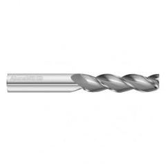 3/4 Dia. x 5 Overall Length 3-Flute Square End Solid Carbide SE End Mill-Round Shank-Center Cut-Uncoated - Benchmark Tooling