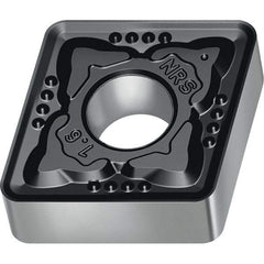 Walter - CNMG NRS Grade WSM20S Turning Insert - TiAlN+Al2O3+(Al) Finish, 80° Rhombic, 12.7mm Inscr Circle, 4.76mm Thick, 1.2mm Corner Radius - Benchmark Tooling