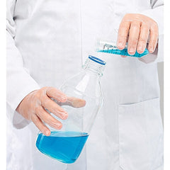 BioClean - Size L, 3.54 mil, Cleanroom Grade, Powder Free Vinyl Disposable Gloves - Benchmark Tooling