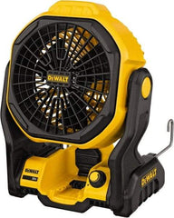 DeWALT - 7" Blade, 500 Max CFM, Cordless Fan - 4 Amps, 20 Volts, 3 Speed - Benchmark Tooling