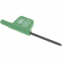 Wiha - T7 Torx Key - Flag-Style, 35mm Length Under Head, 2.6" OAL - Benchmark Tooling