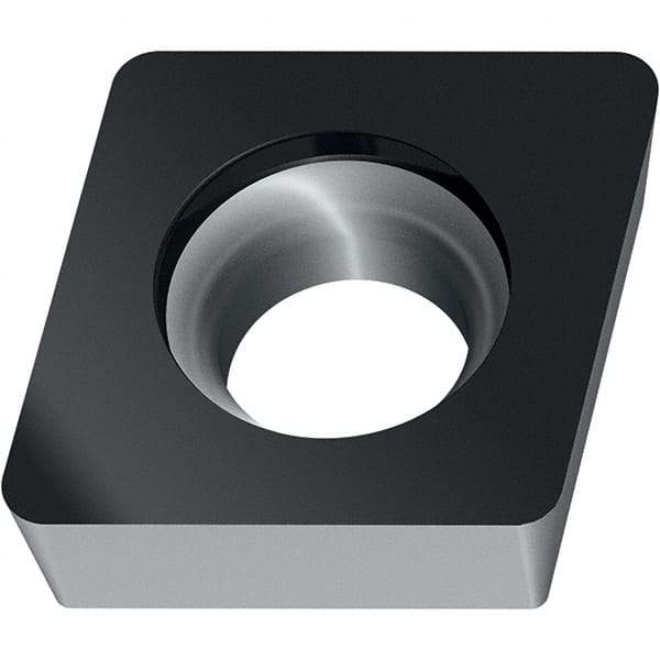 Walter - CCMW21.51 RK6 Grade WKK20S Carbide Turning Insert - TiCN/Al2O3 Finish, 80° Parallelogram, 1/4" Inscr Circle, 3/32" Thick, 1/64" Corner Radius - Benchmark Tooling