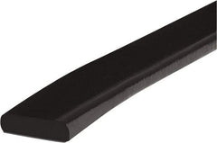 PRO-SAFE - 39" Long, Polyurethane Foam Type F Surface Guard - Black, 1" High x 2" Wide Side - Benchmark Tooling