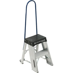 Louisville - 2 Steps, 2' High, 1AA Rating, Aluminum Step Stand - Benchmark Tooling