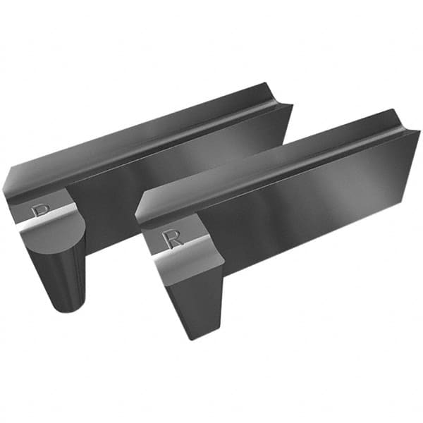 Iscar - 16-15.5-5T9LPGIR Grade IC907, 5mm Cutting Width Carbide Grooving Insert - 8.5mm Max Depth of Cut, Right Hand, 0.4mm Corner Radius, TiAlN/TiN Finish - Benchmark Tooling