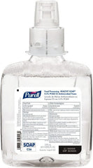 PURELL - 1,200 mL Bottle Foam Soap - Antibacterial, Clear, Fragrance Free Scent - Benchmark Tooling
