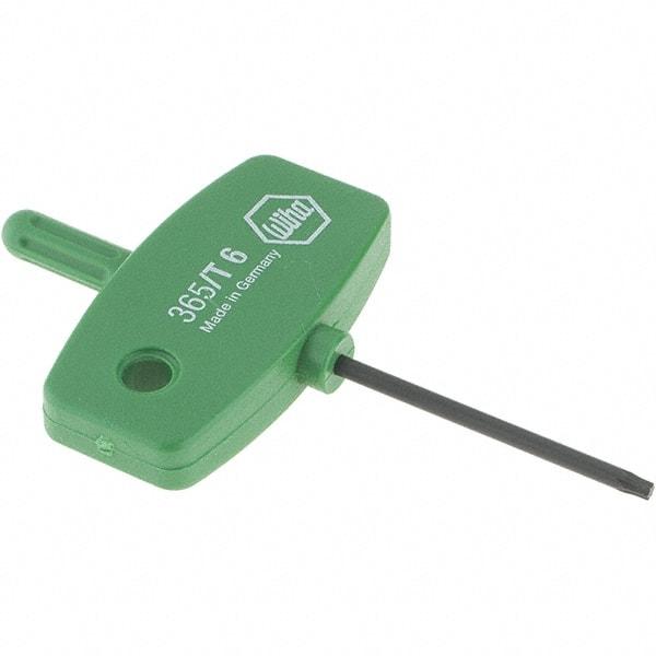 Wiha - T6 Torx Key - Wing Handle, 35mm Length Under Head, 2.7" OAL - Benchmark Tooling
