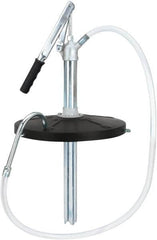 lumax - Oil & Fuel Lubrication Aluminum & Steel Lever Hand Pump - For 16 Gal Container - Benchmark Tooling