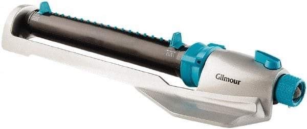 Gilmour - 3/4-8 NH Oscillating Lawn Sprinkler - Above Ground, Circular Spray Pattern, Sled Style Base - Benchmark Tooling