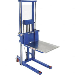 Vestil - 1,500 Lb Capacity, 63" Lift Height, Portable Workstation Manually Operated Lift - Benchmark Tooling