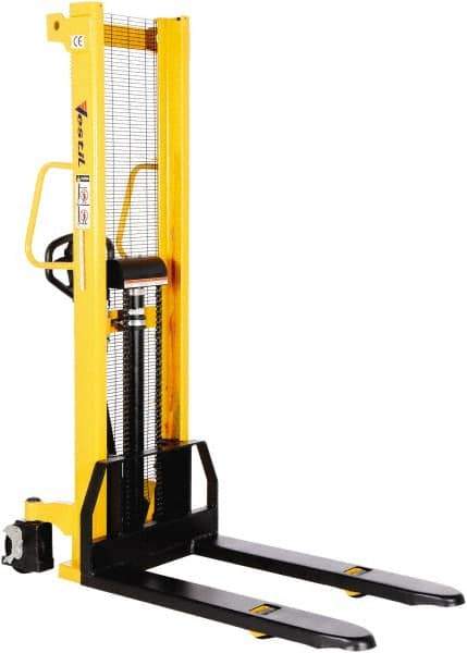 Vestil - 2,000 Lb Capacity, 63" Lift Height, Portable Workstation Manually Operated Lift - Benchmark Tooling