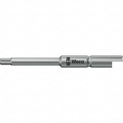 Wera - 2mm Hex Screwdriver Bit - 1/4" Drive, 44mm OAL - Benchmark Tooling