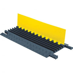 Checkers - On Floor Cable Covers Cover Material: Polyurethane Number of Channels: 5 - Benchmark Tooling