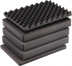 Pelican Products, Inc. - Tool Box Foam Foam Set - 13-1/4" Wide x 7-1/8" Deep x 19-3/4" High, Black, For Pelican Case 1557 - Benchmark Tooling