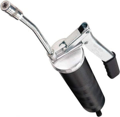 lumax - 10,000 Max psi, Rigid Lever Grease Gun - 14 oz Capacity, 1/8 Thread Outlet, 16 (High Volume Mode) Strokes per oz, Cartridge Fill - Benchmark Tooling