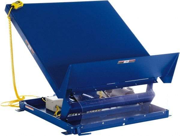 Vestil - 4,000 Lb Capacity Electric Scissor Lift Table - 8" to 40" Lift Height, 48" Platform Length x 48" Platform Width - Benchmark Tooling