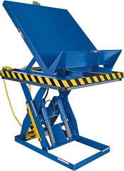 Vestil - 4,000 Lb Capacity Electric Scissor Lift - 11" to 47" Lift Height, 48" Platform Length x 48" Platform Width - Benchmark Tooling