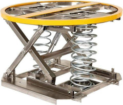 Vestil - 4,500 Lb Capacity Manual Scissor Lift - 9" to 27-3/4" Lift Height, 36-3/4" Platform Length x 36" Platform Width - Benchmark Tooling