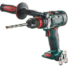 Metabo - 18 Volt 1/2" Chuck Pistol Grip Handle Cordless Drill - 0-500 & 0-2050 & 3800 RPM, Keyless Chuck, Reversible, Lithium-Ion Batteries Not Included - Benchmark Tooling