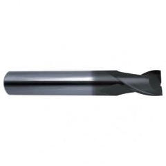 11/16 Dia. x 4 Overall Length 2-Flute Square End Solid Carbide SE End Mill-Round Shank-Center Cut-Super-A - Benchmark Tooling
