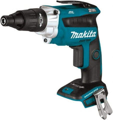 Makita - 18 Volt Lithium-Ion Battery Pistol Grip Cordless Screwdriver - 2,500 RPM, 79 In/Lb Torque - Benchmark Tooling