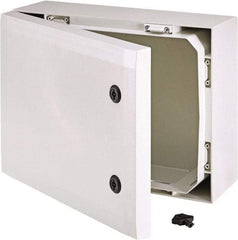 Fibox - Polycarbonate Standard Enclosure Hinge Cover - NEMA 4, 4X, 11.81" Wide x 27.56" High x 19.69" Deep, Impact Resistant - Benchmark Tooling