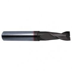 3/4 Dia. x 5 Overall Length 2-Flute Square End Solid Carbide SE End Mill-Round Shank-Center Cut-Super-A - Benchmark Tooling