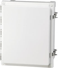 Fibox - Polycarbonate Standard Enclosure Hinge Cover - NEMA 4, 4X, 6, 6P, 12, 13, 6" Wide x 6" High x 4" Deep, Impact, Moisture & Corrosion Resistant, Dirt-tight & Dust-tight - Benchmark Tooling