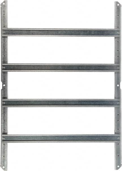 Fibox - Electrical Enclosure Aluminum DIN Rail Frame Set - For Use with ARCA IEC, Includes Mounting Hardware - Benchmark Tooling