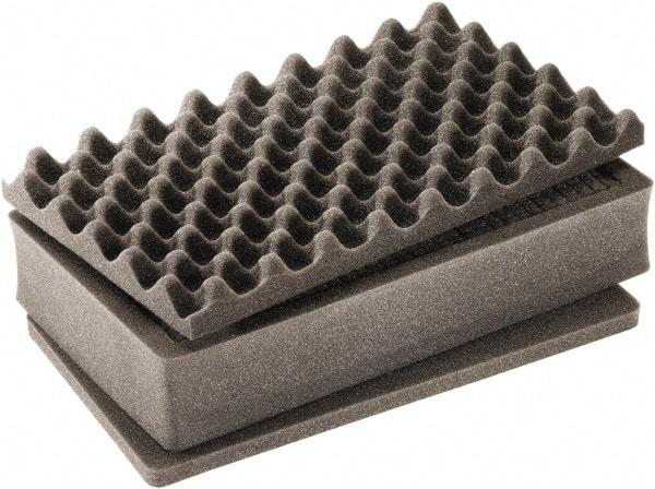 Pelican Products, Inc. - Tool Box Foam Foam Set - 13-1/4" Wide x 7-1/8" Deep x 19-3/4" High, Black, For Pelican Case 1485 - Benchmark Tooling