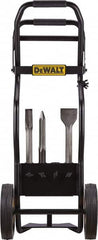 DeWALT - 100 Lb Capacity 31" OAH Hammer Truck - Swept Back, Continuous Handle, Steel, Semi-Pneumatic Wheels - Benchmark Tooling