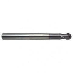 10mm Dia. - 120mm OAL 2 FL 30 Helix Firex Carbide Ball Nose End Mill - Benchmark Tooling