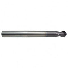 12mm Dia. - 150mm OAL 2 FL 30 Helix Firex Carbide Ball Nose End Mill - Benchmark Tooling