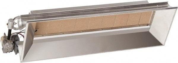 Heatstar - 30-1/4" Long x 19-1/4" Wide x 12" High, 24 AC Volt, Infrared Suspended Heater - Benchmark Tooling