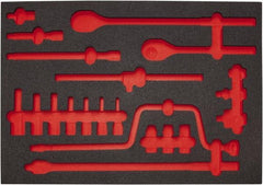 Proto - Tool Box Case & Cabinet Inserts Type: Foam Insert For Use With: J54132 - Benchmark Tooling