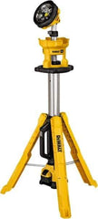 DeWALT - 20 Volts, 3000 Lumens, Cordless Work Light - Yellow, 11 hr Run Time - Benchmark Tooling