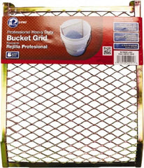 Premier Paint Roller - 5 Gal Compatible Paint Bucket Grid - 9" Roller Compatibility, Steel - Benchmark Tooling