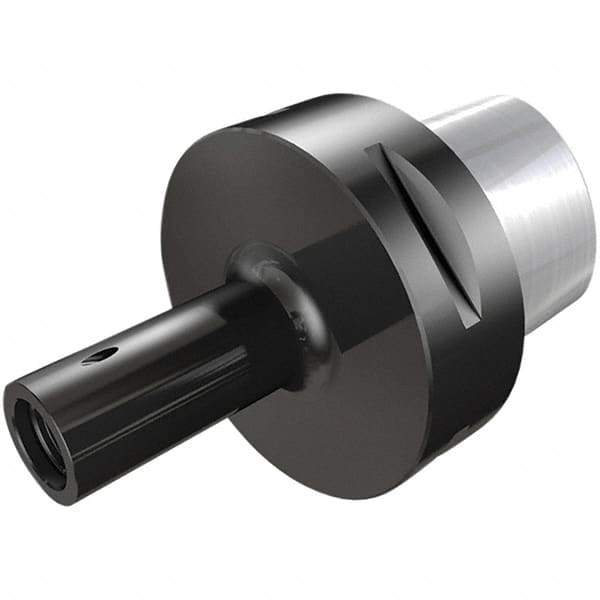 Iscar - Multimaster 50mm Camfix 50 Taper Shank Milling Tip Insert Holder & Shank - 60mm Projection, T12 Neck Thread, 18.3mm Nose Diam - Benchmark Tooling