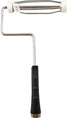 Premier Paint Roller - 7" Wide x 12-1/2" Long Heavy-Duty Birdcage Frame - Steel Frame, Plastic Handle - Benchmark Tooling