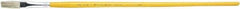 Premier Paint Roller - #2 Sable Artist's Paint Brush - 1/8" Wide, 1/4" Bristle Length, 8-1/4" Wood Handle - Benchmark Tooling