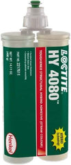 Loctite - 400 g Dual Cartridge Two Part Adhesive - 5 to 10 min Working Time, 302°F - Benchmark Tooling