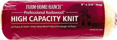 Premier Paint Roller - 3/4" Nap, 9" Wide Paint Roller Cover - Rough Texture, Polyester & Wool - Benchmark Tooling