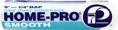 Premier Paint Roller - 1/4" Nap, 9" Wide Paint Roller Cover - Smooth Texture, Polyester - Benchmark Tooling