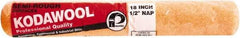 Premier Paint Roller - 1/2" Nap, 18" Wide Paint Roller Cover - Semi-Rough Texture, Polyester & Wool - Benchmark Tooling