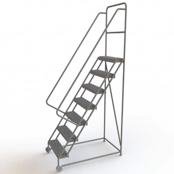 TRI-ARC - Rolling & Wall Mounted Ladders & Platforms Type: TiltNRoll Rolling Ladder Style: Tilt & Roll Safety Ladder - Benchmark Tooling