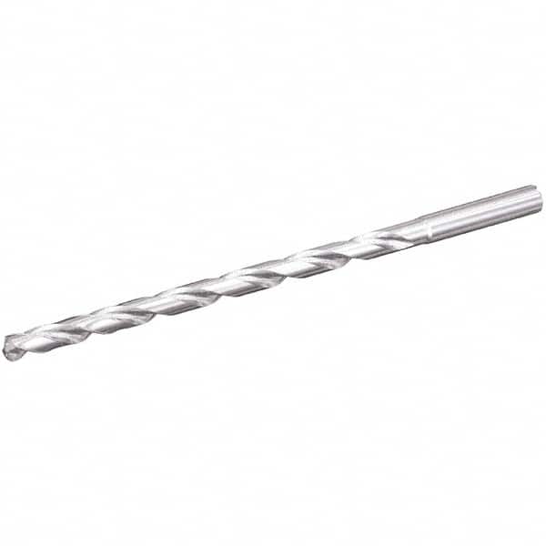 Kennametal - 2.5mm 135° 2-Flute Solid Carbide Extra Length Drill Bit - Benchmark Tooling