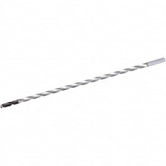 Kennametal - 9mm 135° 2-Flute Solid Carbide Extra Length Drill Bit - Benchmark Tooling
